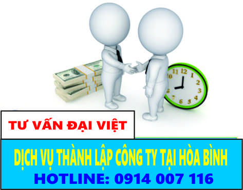 Th&agrave;nh lập c&ocirc;ng ty tại H&ograve;a B&igrave;nh