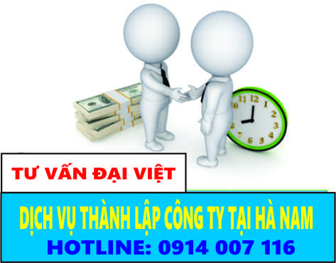 Th&agrave;nh lập c&ocirc;ng ty tại H&agrave; Nam